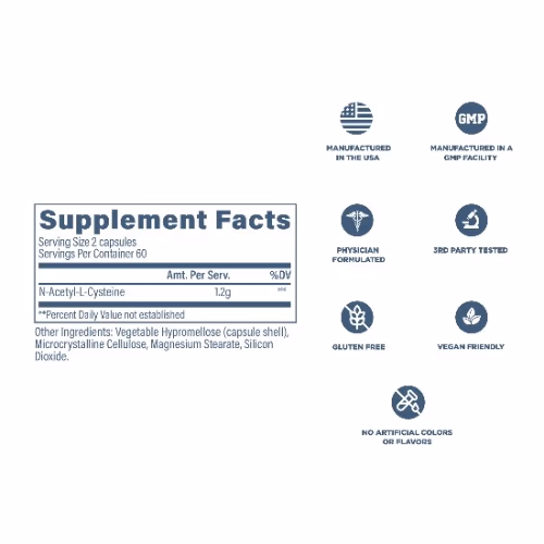 Revive NAC 1200Mg - 120 Vegetarian Capsules 4