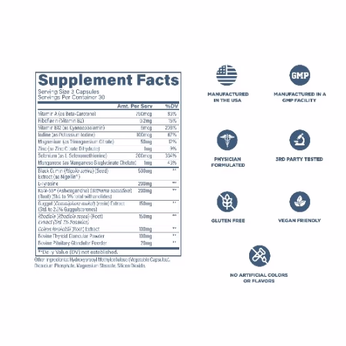 Revive Thyroid Support - 90 Capsules 4