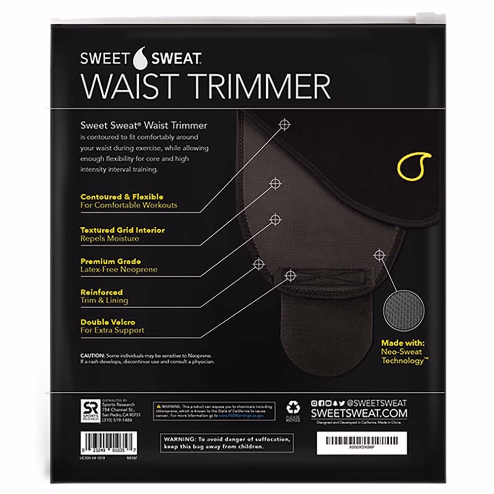 Sports Research Sweet Sweat Trimmer Belt Largev 3