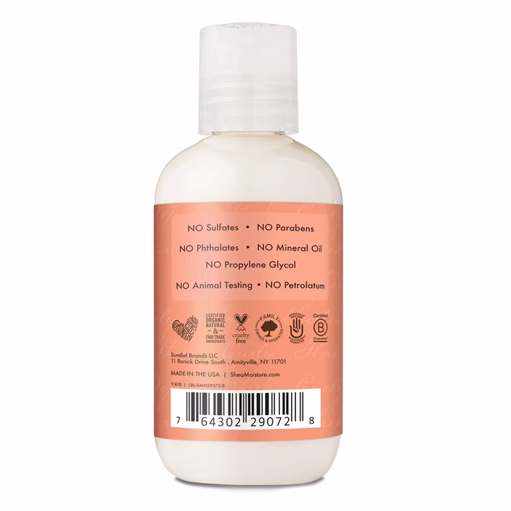 Shea Moisture Coconut & Hibiscus Curl & Shine Conditioner 95ml  3