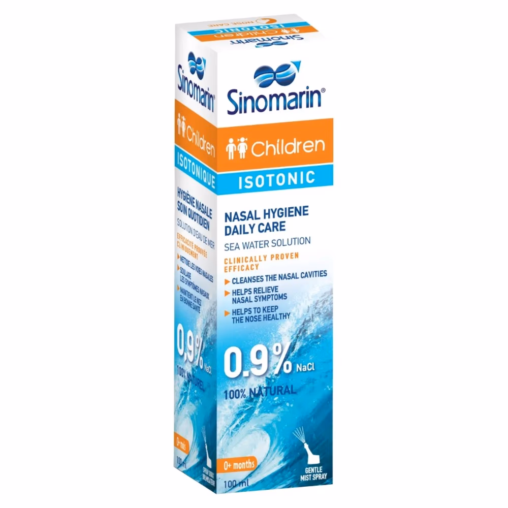 Sinomarin Isotonic Children Nasal Spray 100ml 2