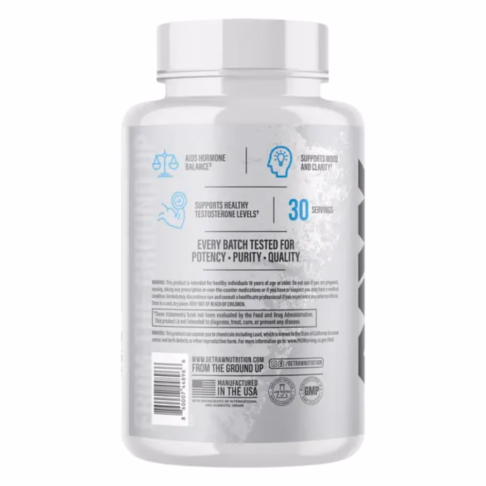 Raw Nutrition Test 240 Capsules 3