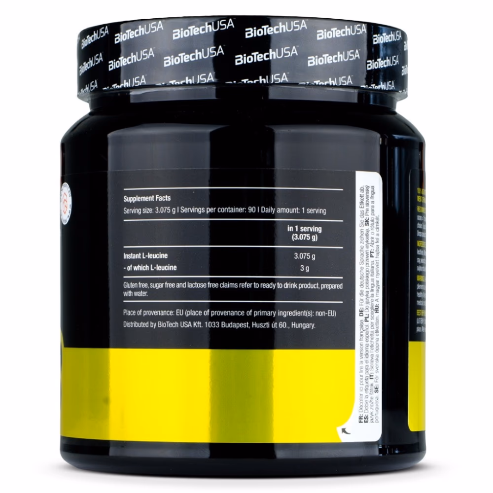 BioTechUSA Instant L-Leucine Powder Unflavoured 277g – Essential Amino Acid Supplement 5