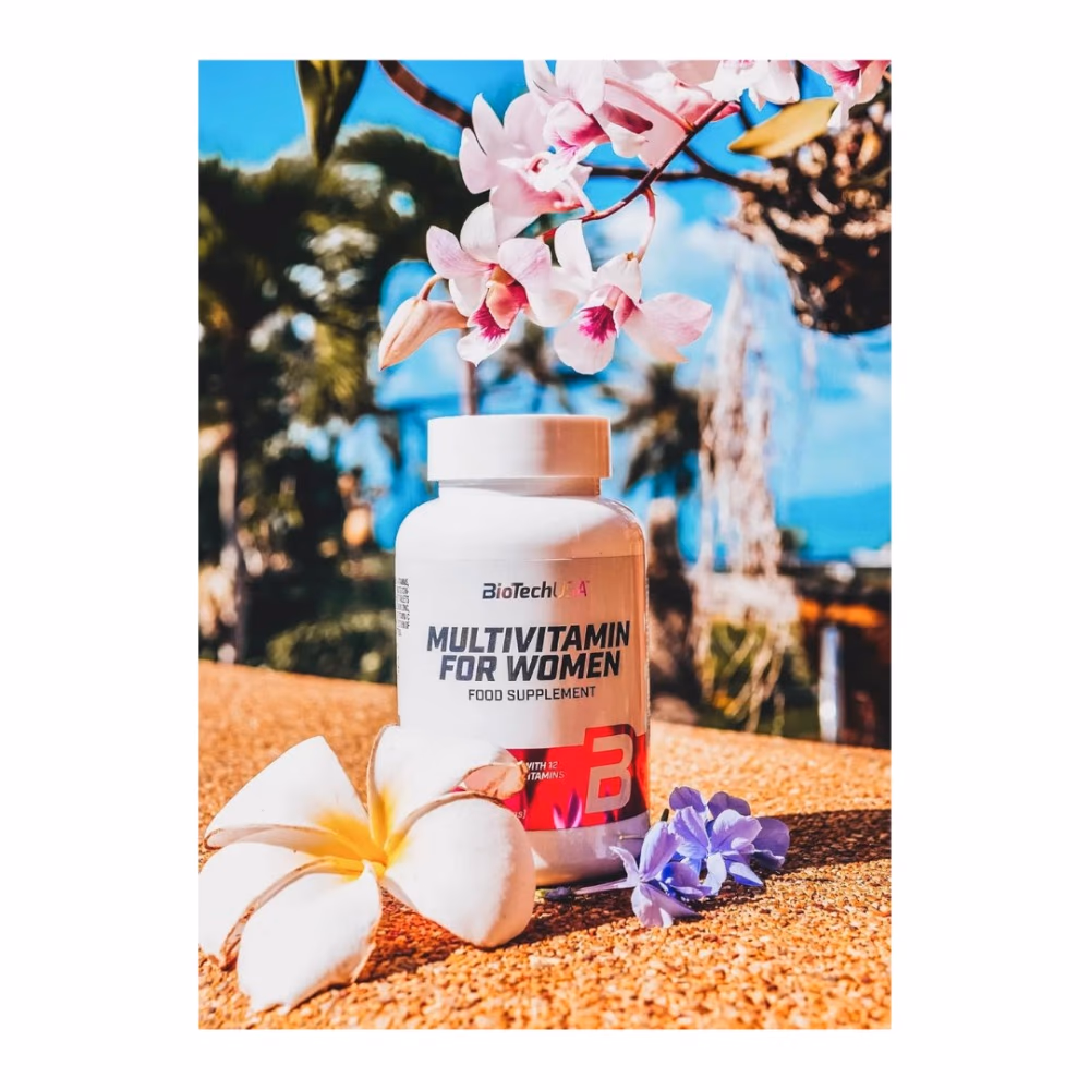 BioTechUSA Multivitamin for Women 60 Capsules: Daily Nutrient Support for Energy, Immunity & Hormonal Balance 3