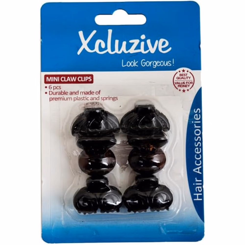 Xcluzive Mini Claw Clips 6S 4