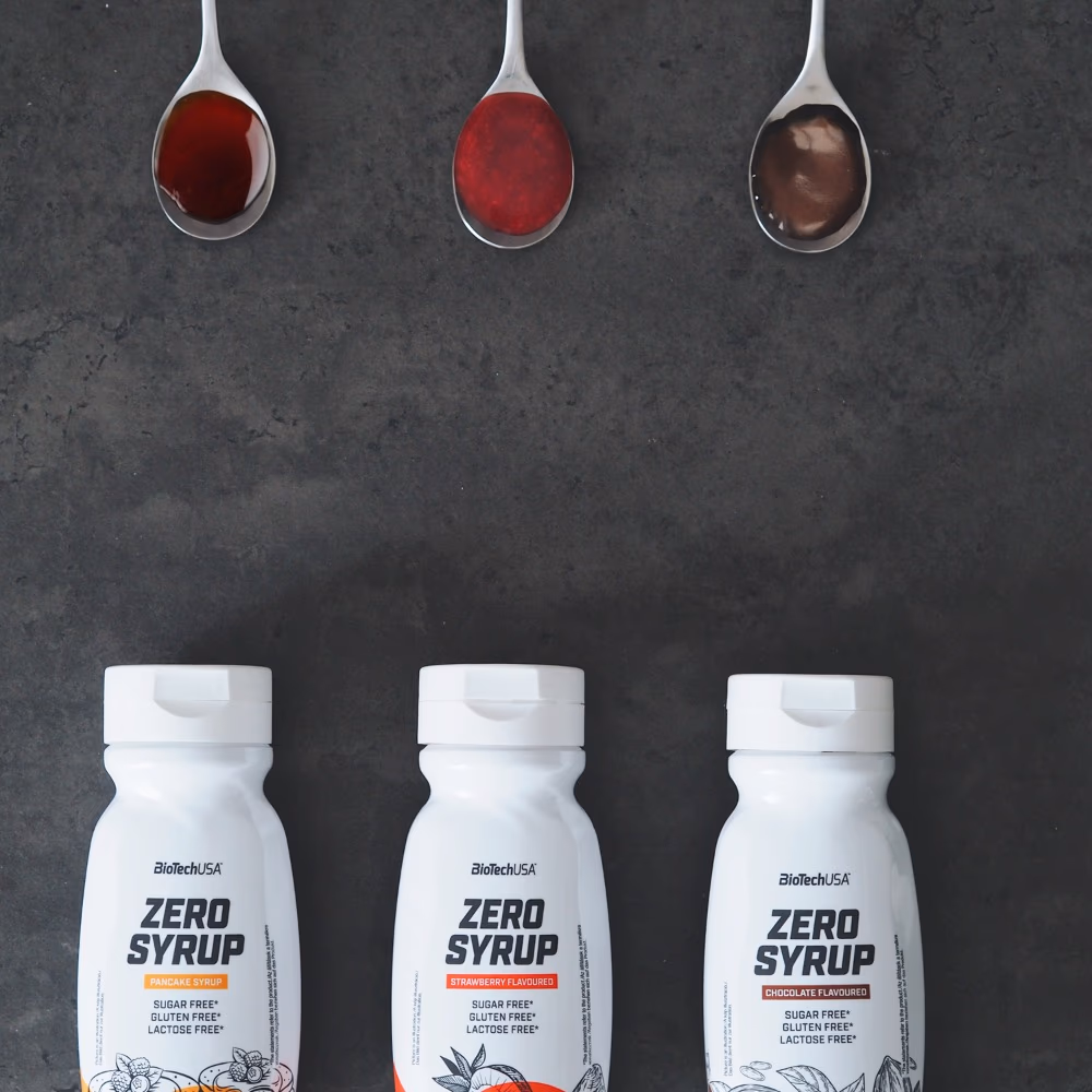 BioTechUSA Zero Syrup Strawberry Flavor - 320ml 2