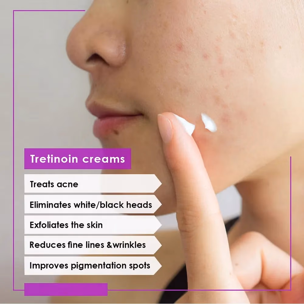 Acretin Tretinoin 0.05% Topical Cream 30 g – Treats Acne, Dark Spots And Aging Skin 4