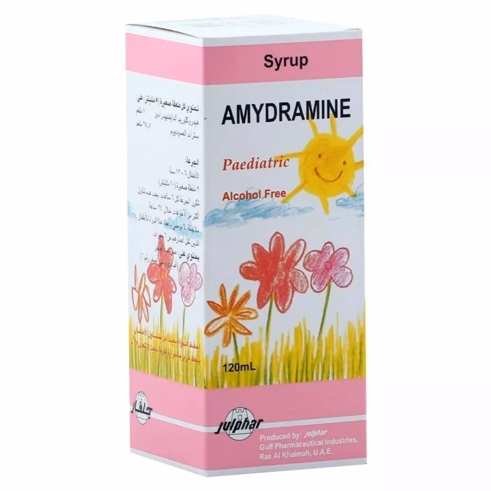 Amydramine Paediatric Syrup 120ml 4