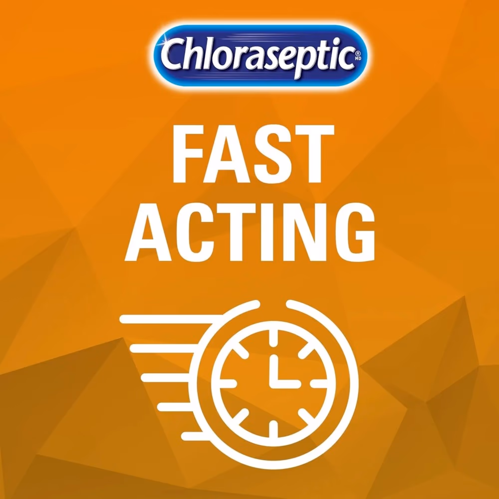 Chloraseptic Liquid center Lozenges Citrus 18's 5