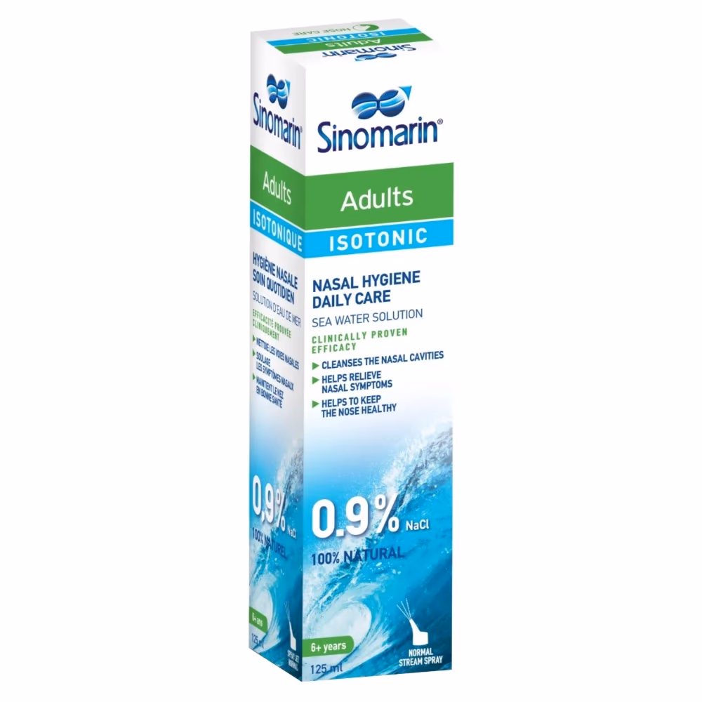 Sinomarin Isotonic Adults Nasal Spray 125ml 2