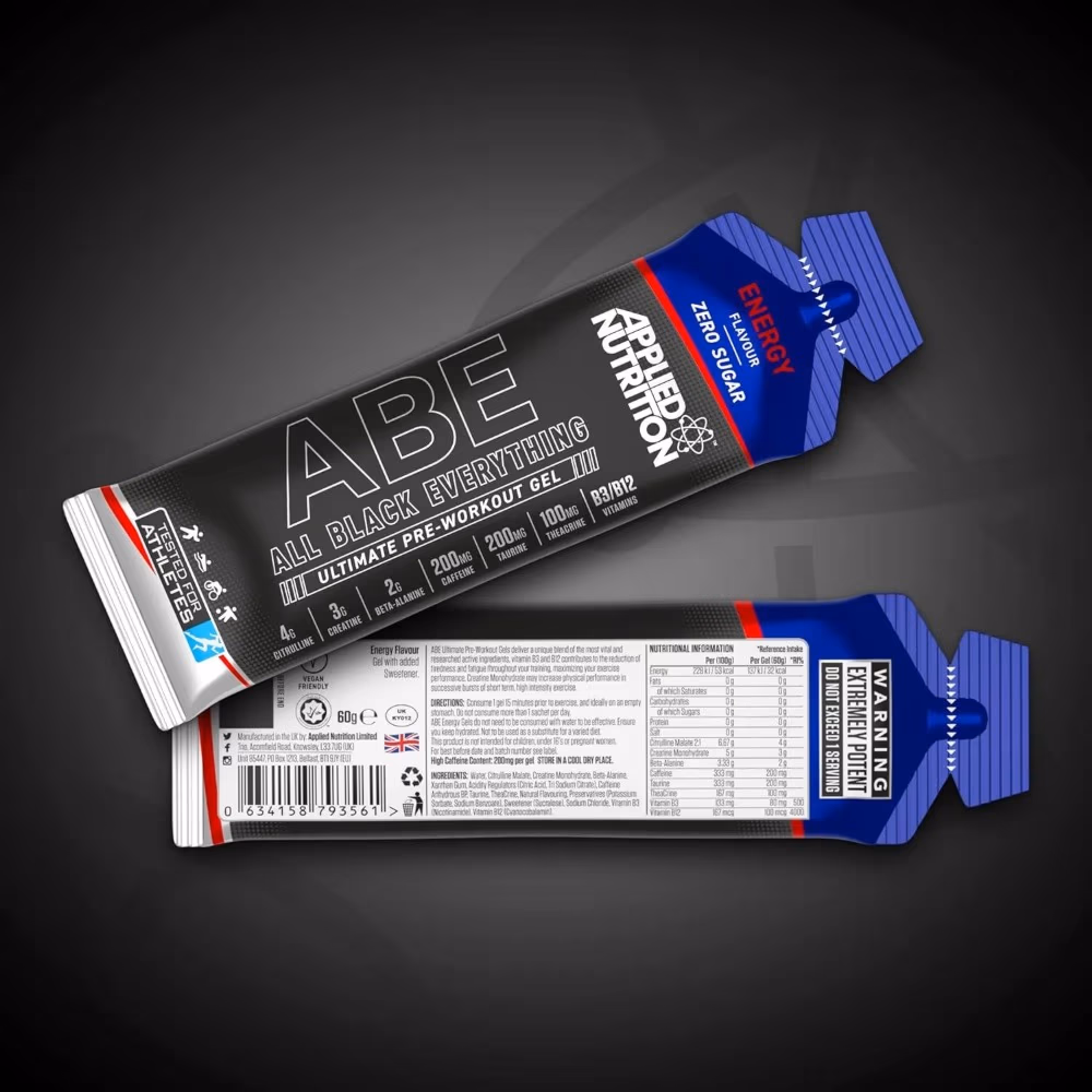 Applied Nutrition ABE Pre-work Out Gel Energy Flavor 60gm 2
