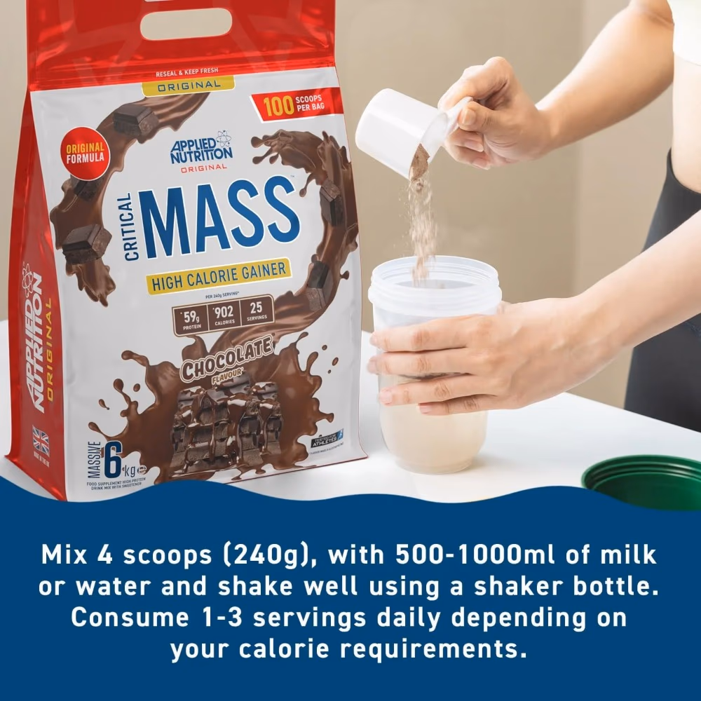 Applied Nutrition Critical Mass Vanilla 6Kg 5