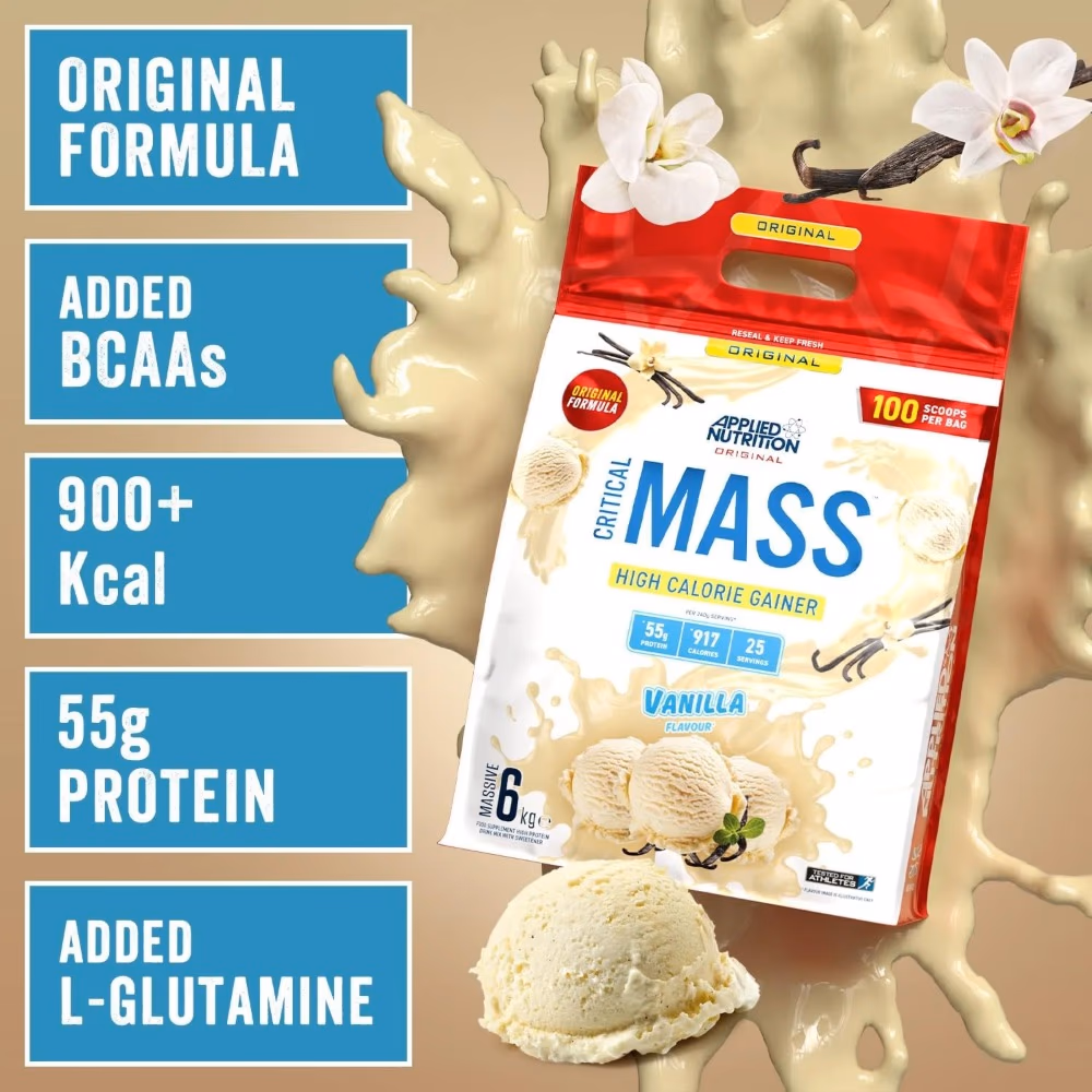 Applied Nutrition Critical Mass Vanilla 6Kg 3