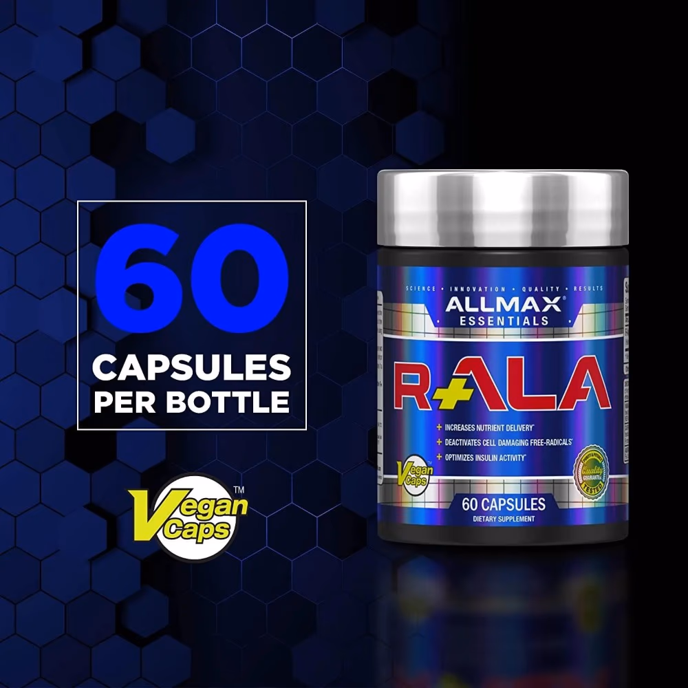 Allmax Nutrition R-ALA 150mg – 60 Capsules 2