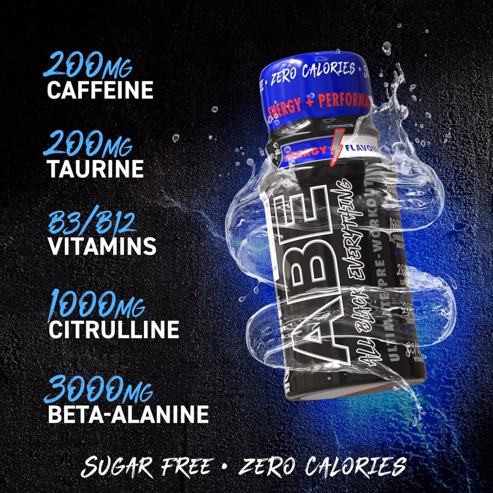 Applied Nutrition ABE Pre-Workout Shot Energy Flavor - 60ml x 12pcs  4