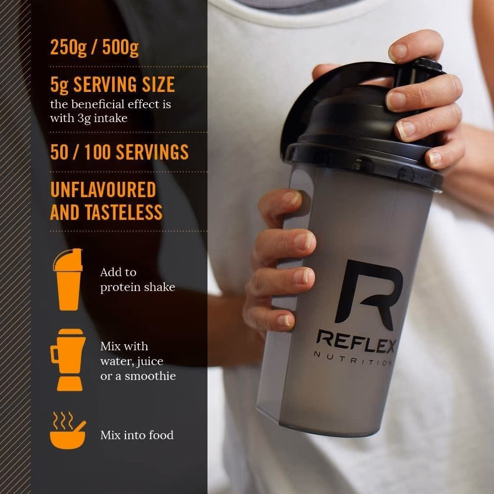 Reflex Nutrition Creatine Powder (Creapure) - 500g – Pure Strength and Performance 2