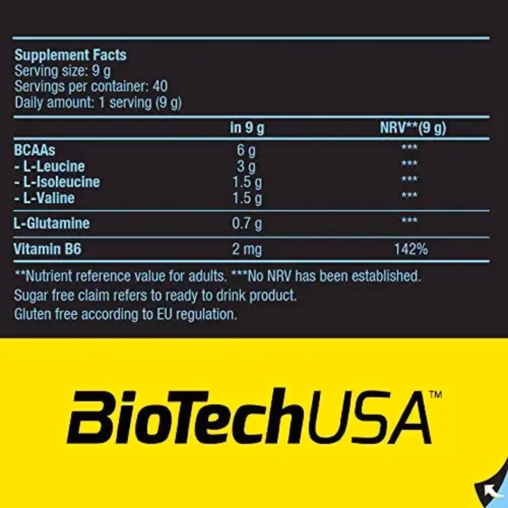 BioTechUSA BCAA Zero Green Apple 360g 2