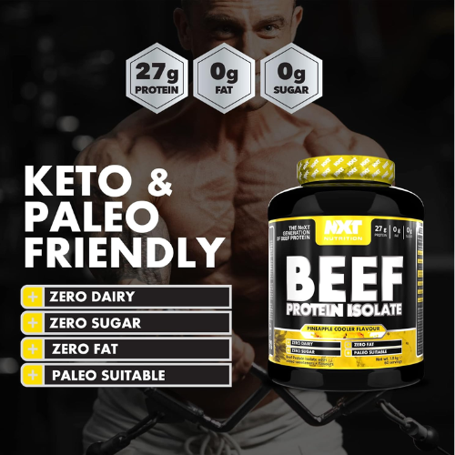 NXT Beef Protein Isolate Pineapple Cooler 1.8 Kg 3