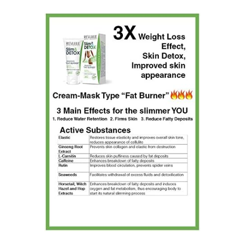 Revuele Slim-Detox Thermo Serum 200Ml 3