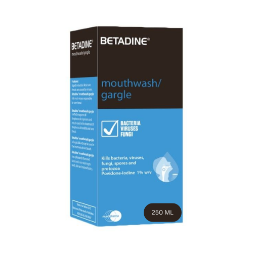 Betadine Mouthwash/Gargle 250ml 2