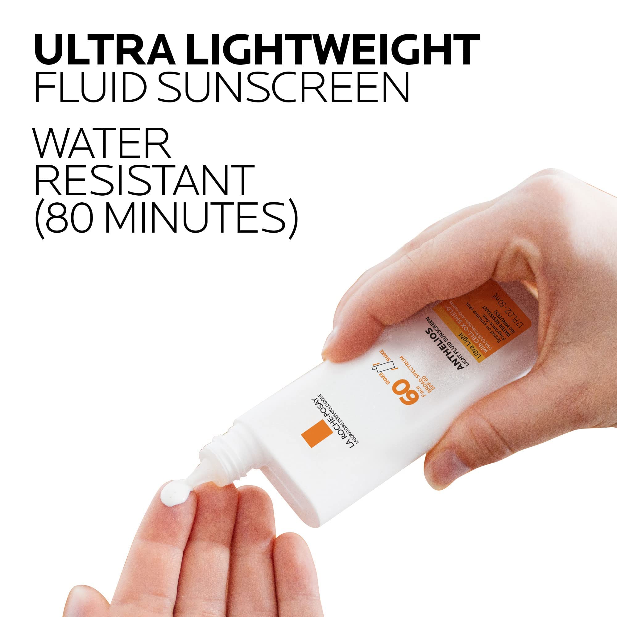 La Roche Posay Anthelios Ultra Light Fluid Facial Sunscreen SPF 60 - 50ml 5