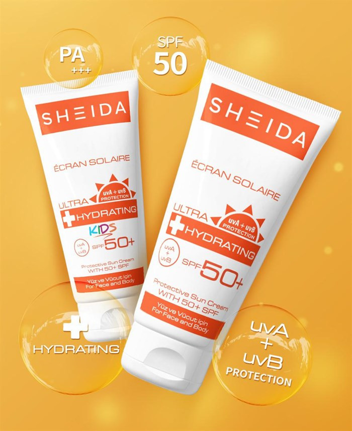 Sheida Ultra Hydrating Sun Cream Spf50+ Face 75ml 3