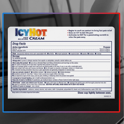 Icy Hot Pain Relief Cream Original 85Gm 2