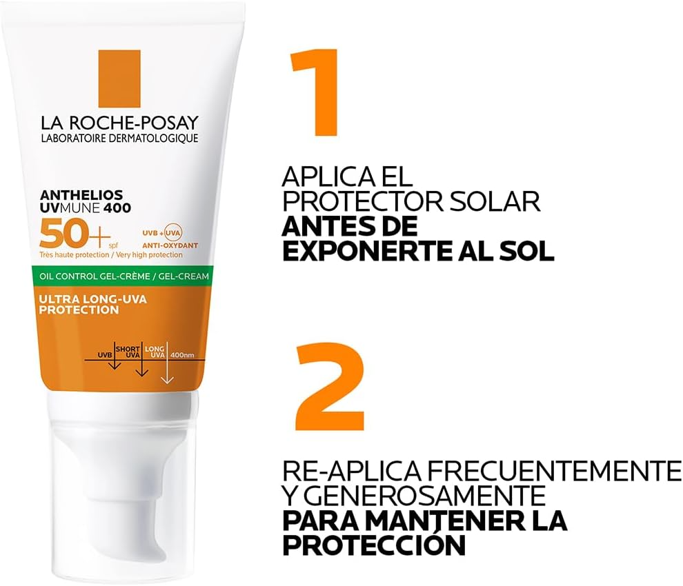 La Roche-Posay Anthelios Anti-Shine SPF50+ Gel Cream - 50ml 2