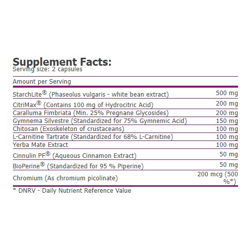 Amix Carb Blocker with Starchlite - 90 Capsule 2