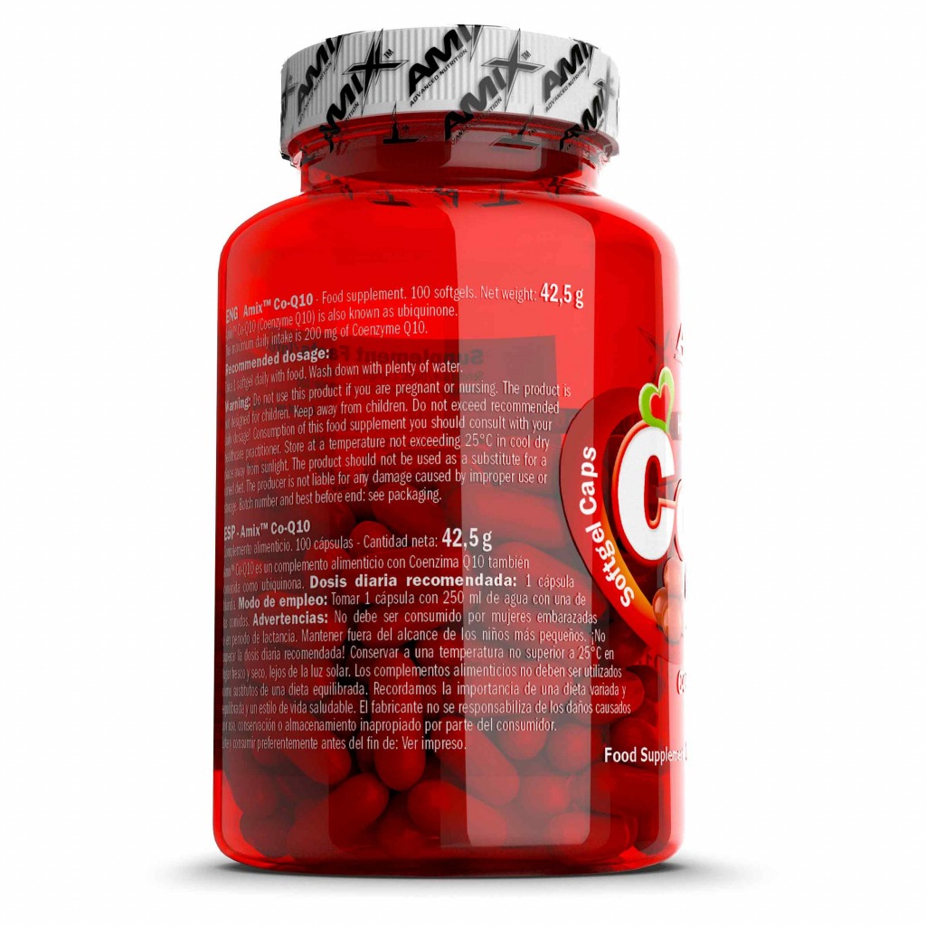 Amix Coenzyme Q10 60mg - 100 softgels 2
