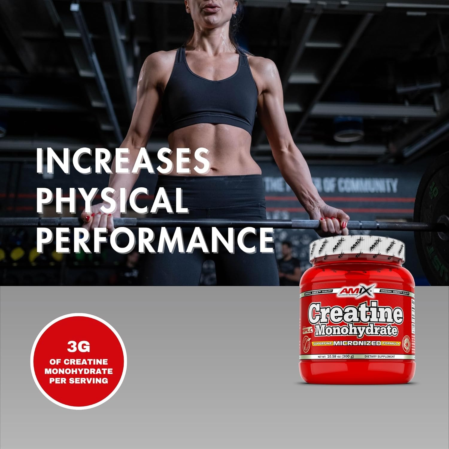 Amix Creatine Monohydrate - 300gm 2