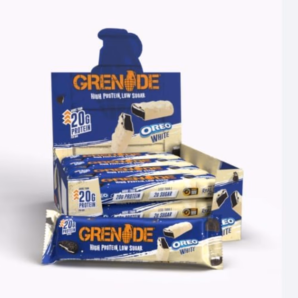 Grenade Protein Bar Oreo White 60GM 3