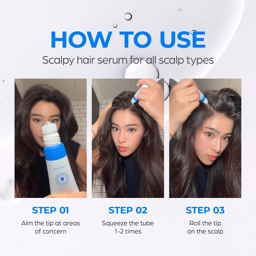 Seapuri Scalpy Hair Serum 20ml – Advanced Anti-Hair Fall & Scalp Nourishment | Strengthens Roots, Controls Dandruff & Promotes Healthy Hair Growth 2