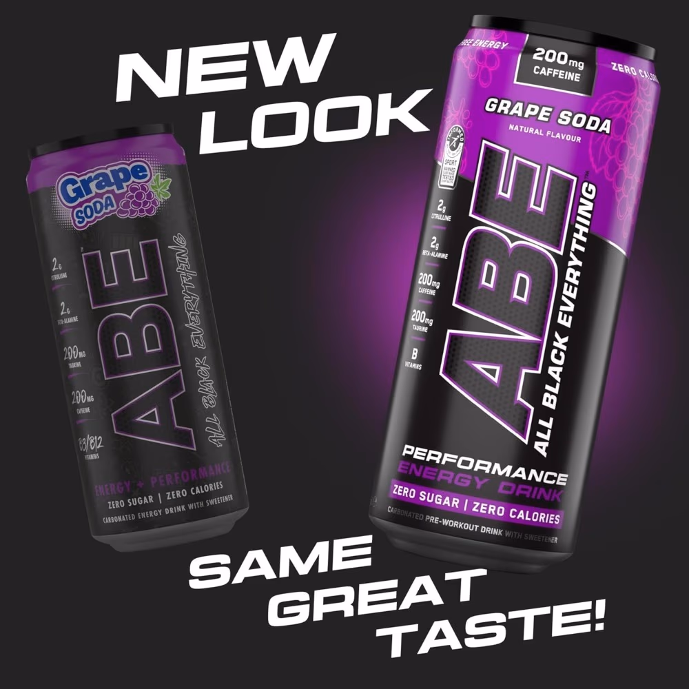 Applied Nutrition ABE Pre Workout RTD Grape Soda 330ml 4